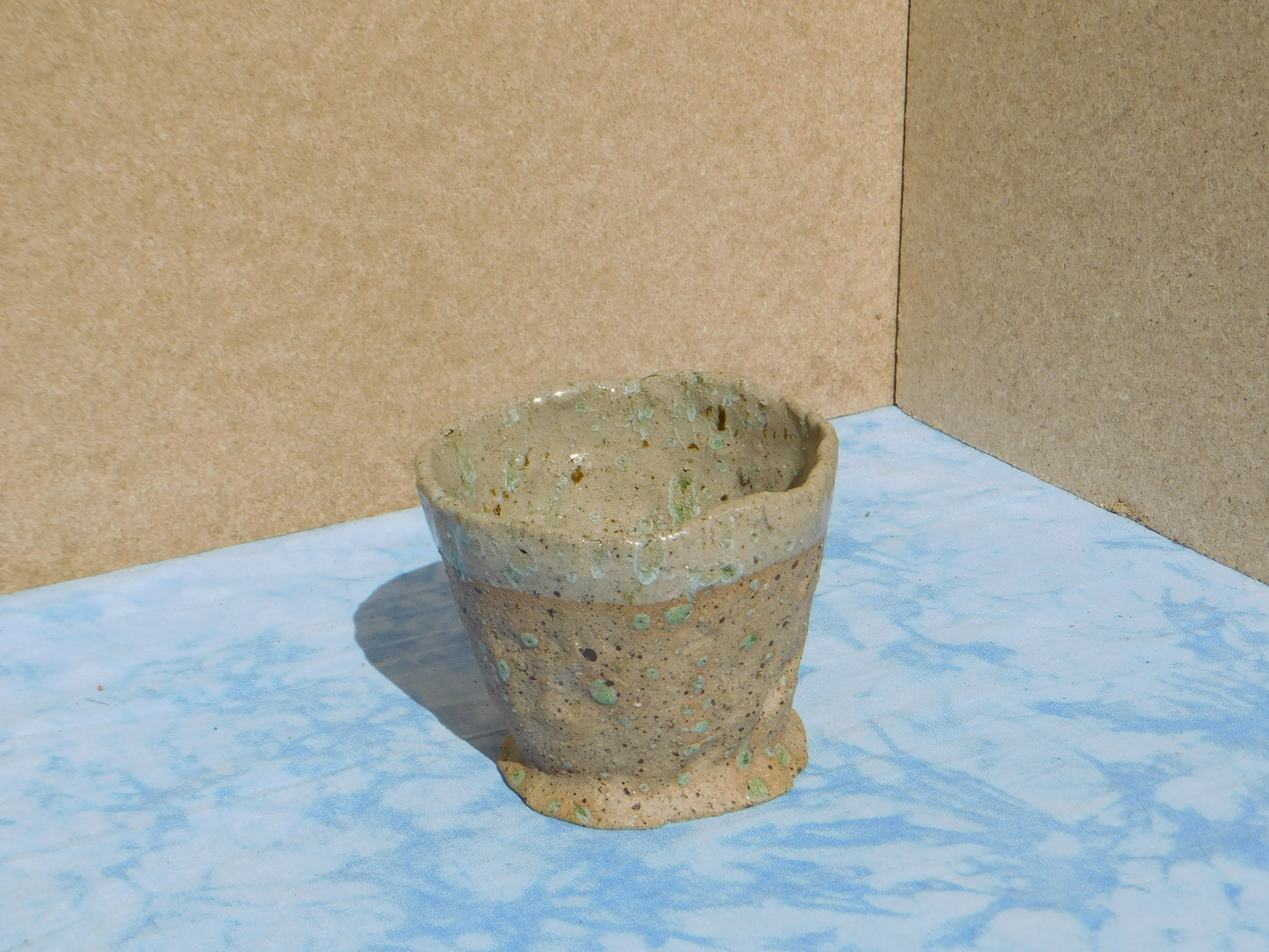 Speckled Cup- Recycled Glass Clay Body