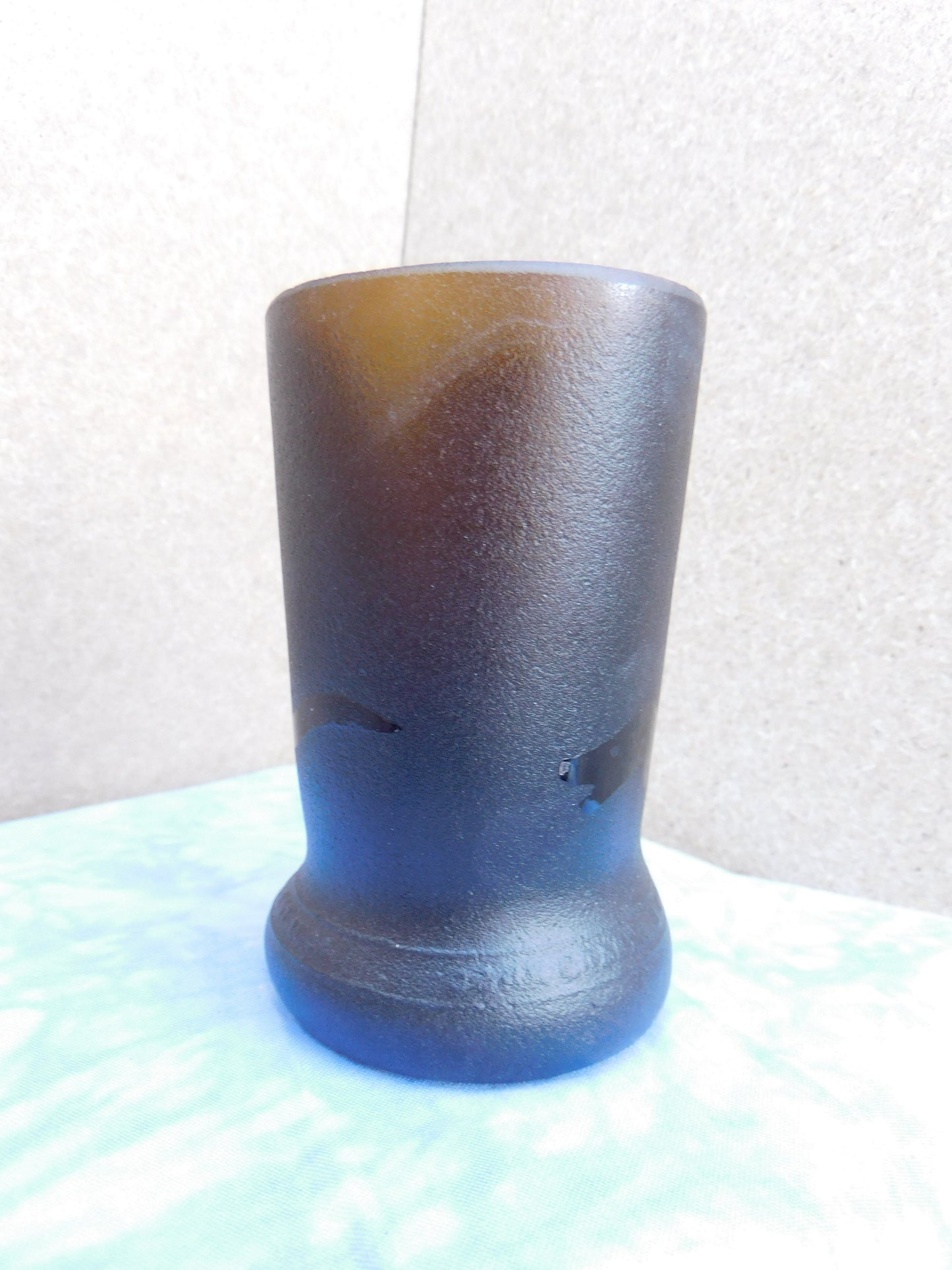 Glass Bottle Cup- Eel no.3
