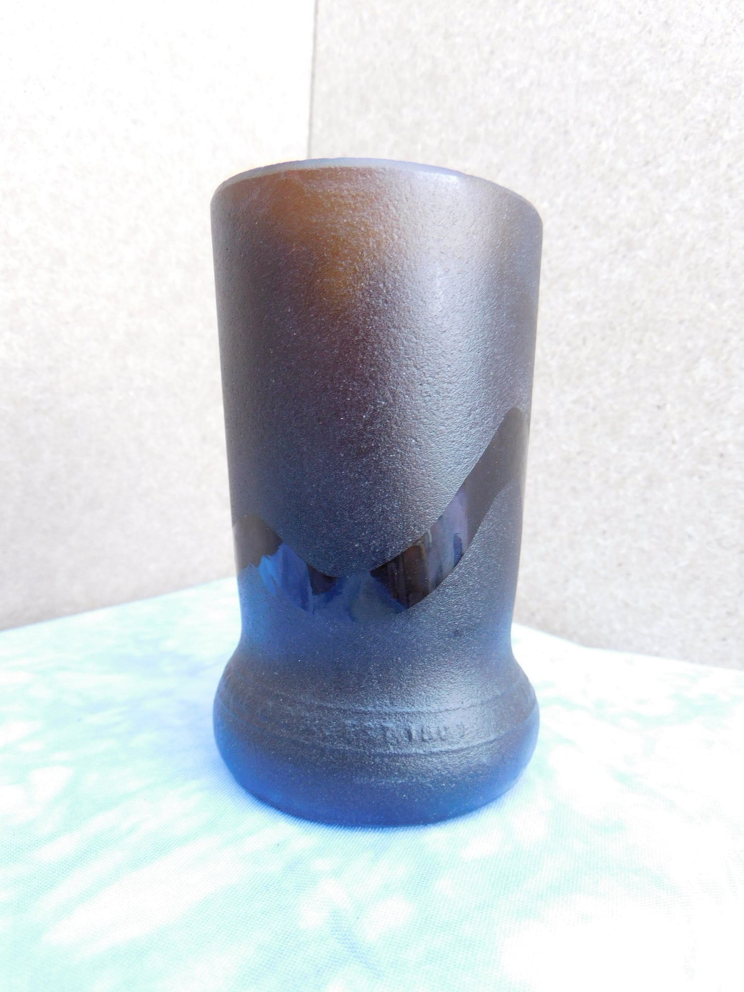 Glass Bottle Cup- Eel no.3