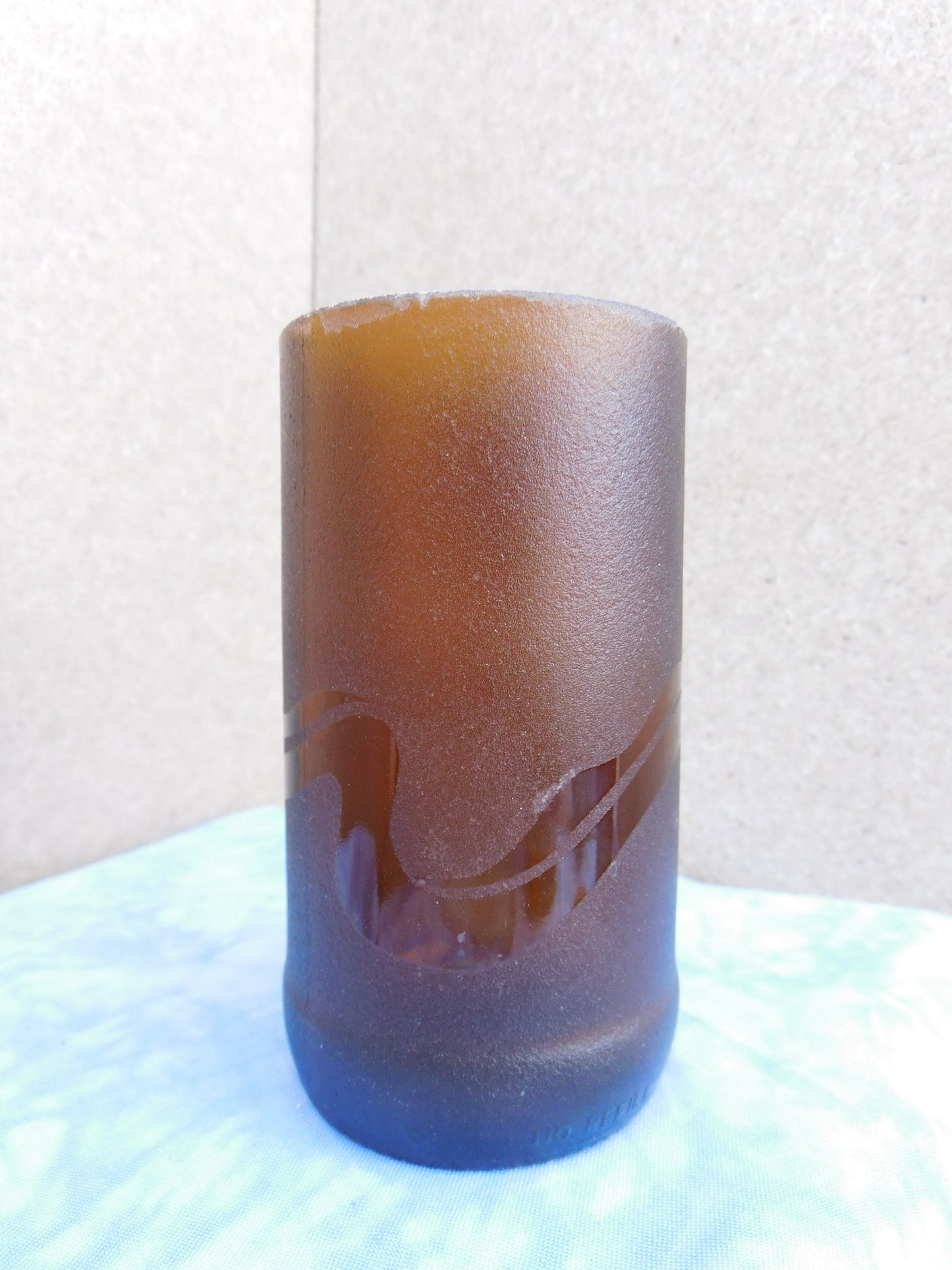 Glass Bottle Cup- Eel no.6
