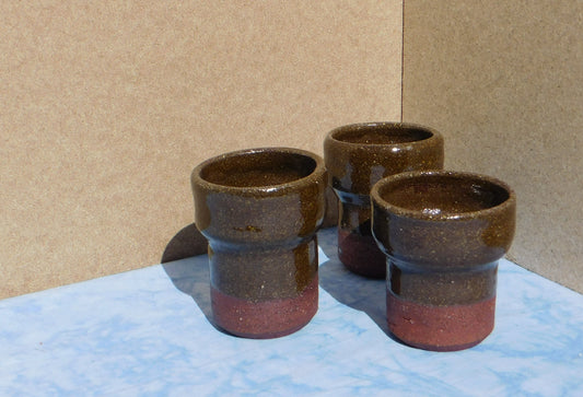 Wild Clay Cups- Set of Three