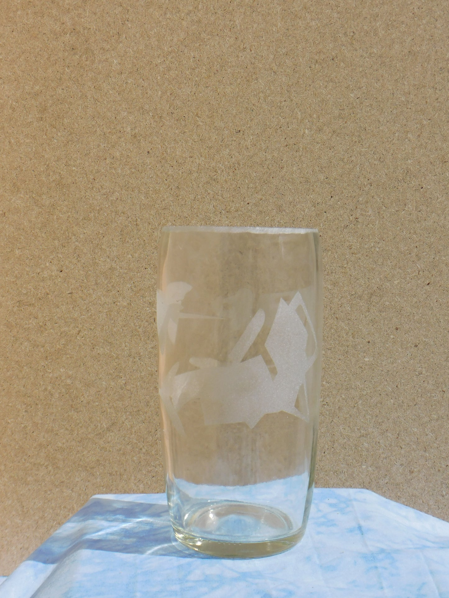 Glass Bottle Vase- At The Shore