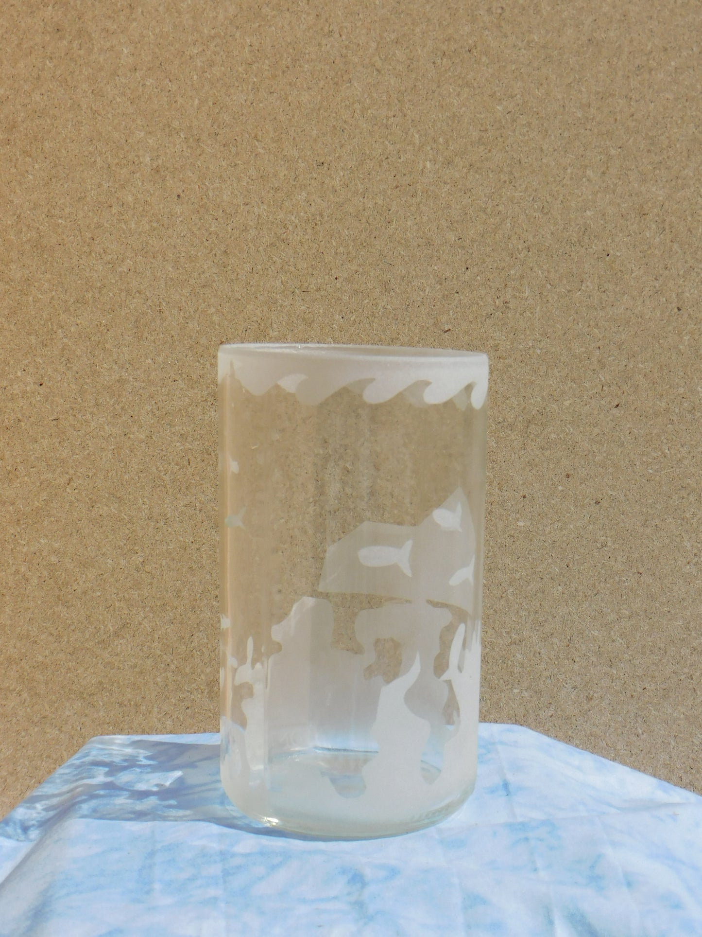 Glass Bottle Vase-Submerged