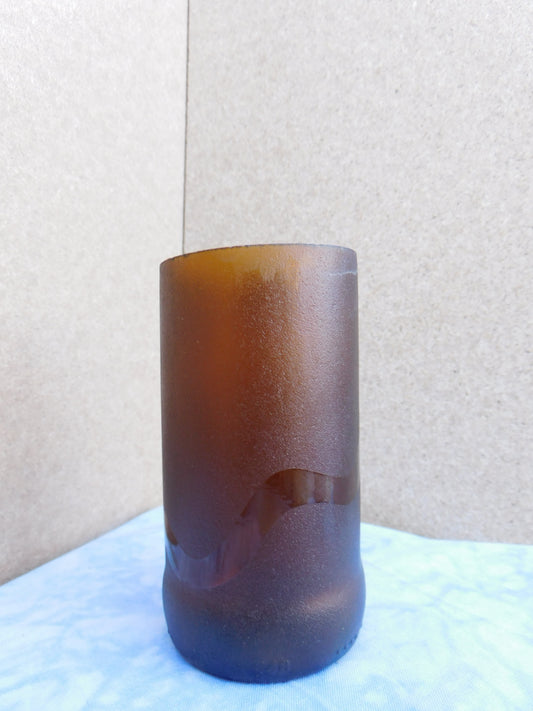 Glass Bottle Cup- Eel no.1