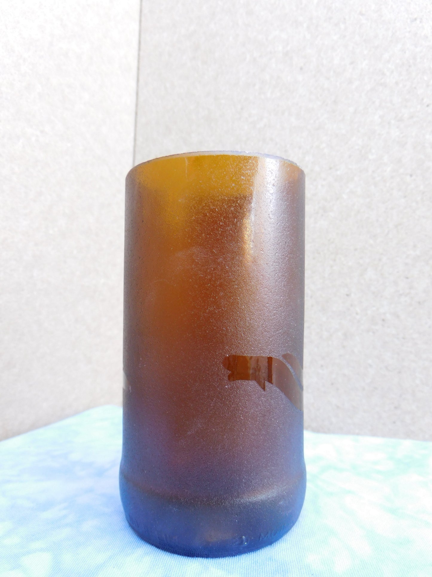 Glass Bottle Cup- Eel no.2