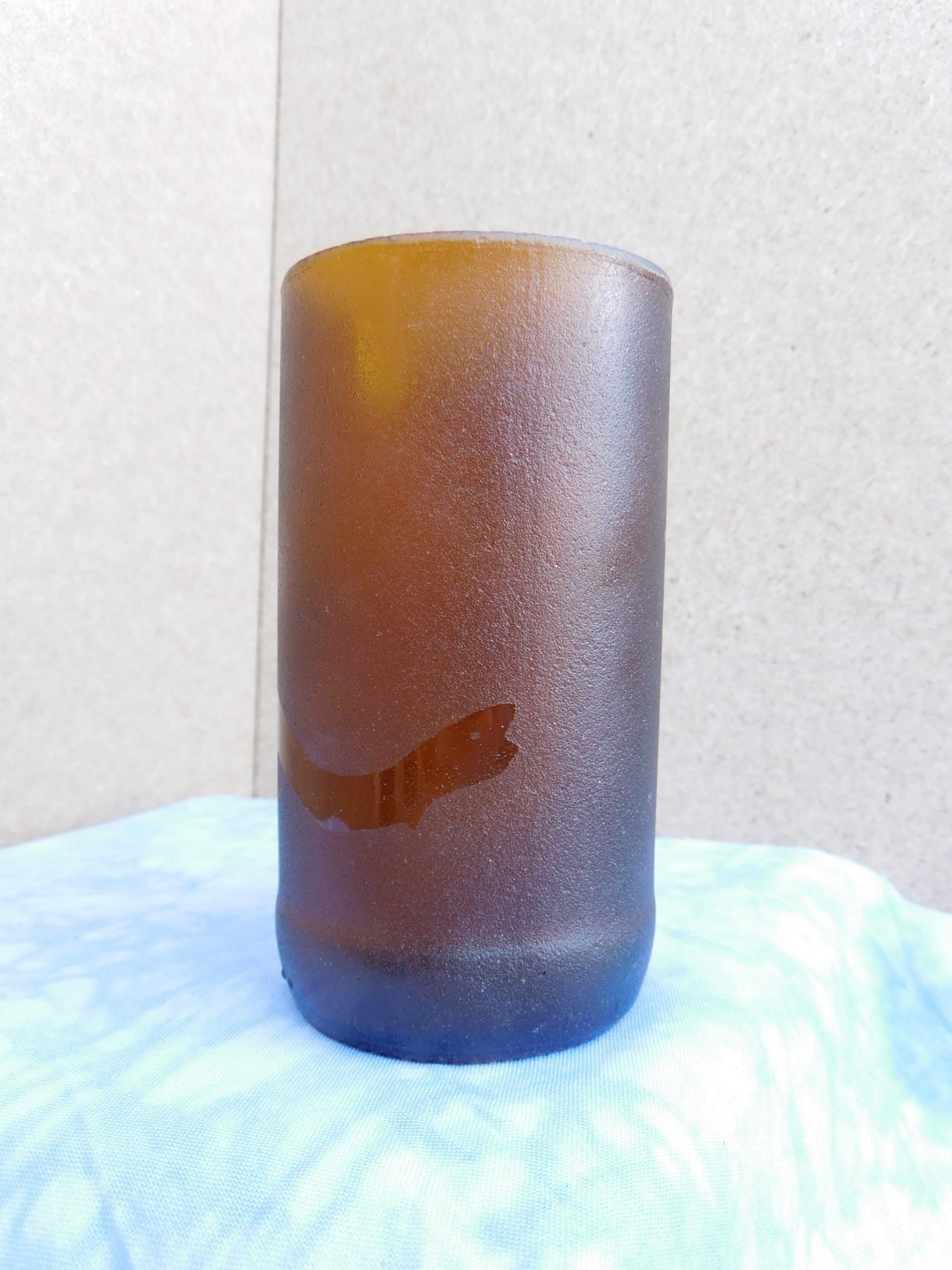 Glass Bottle Cup- Eel no.5