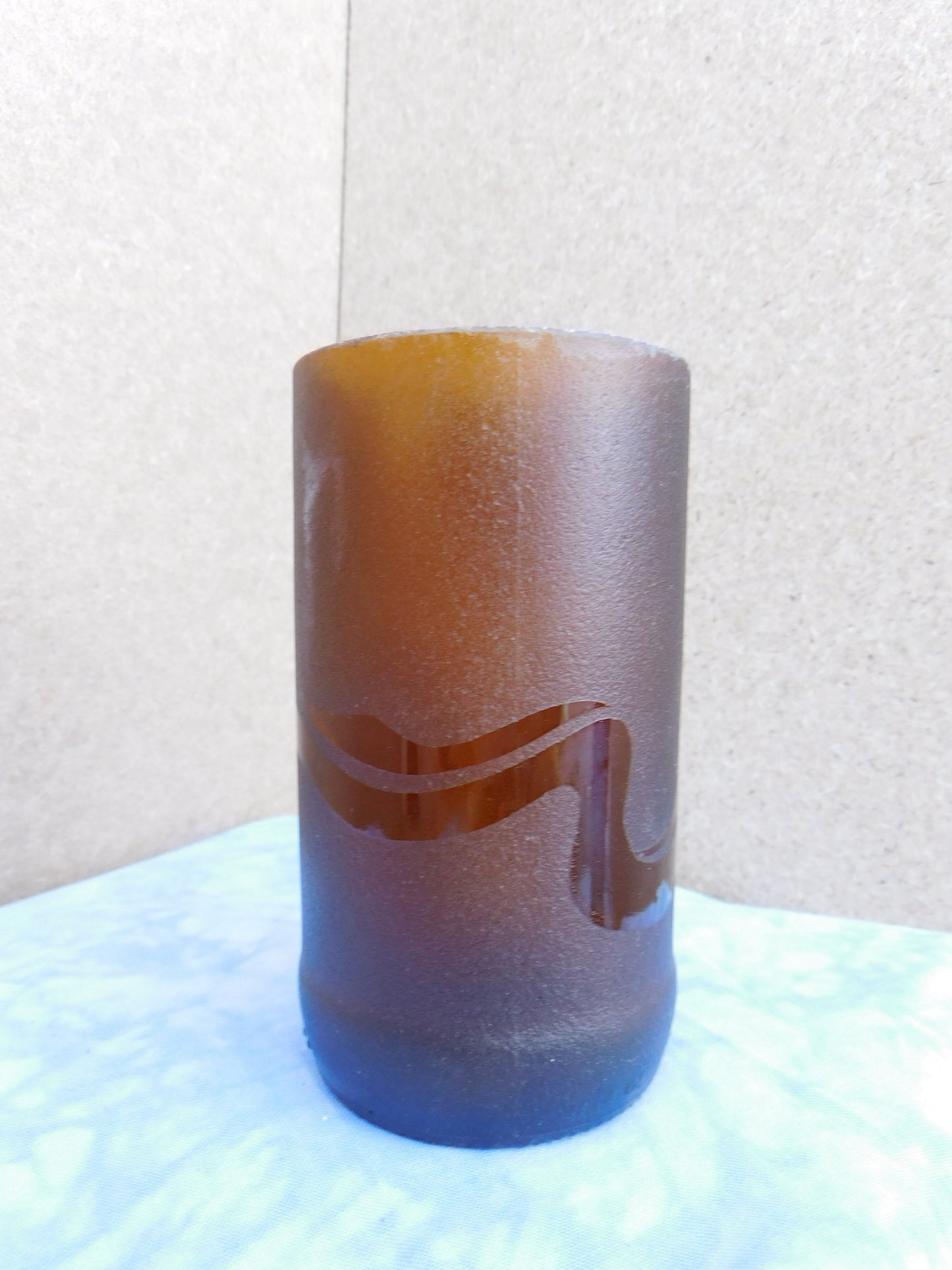 Glass Bottle Cup- Eel no.6